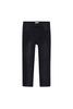 Pull On Black Denim Pants