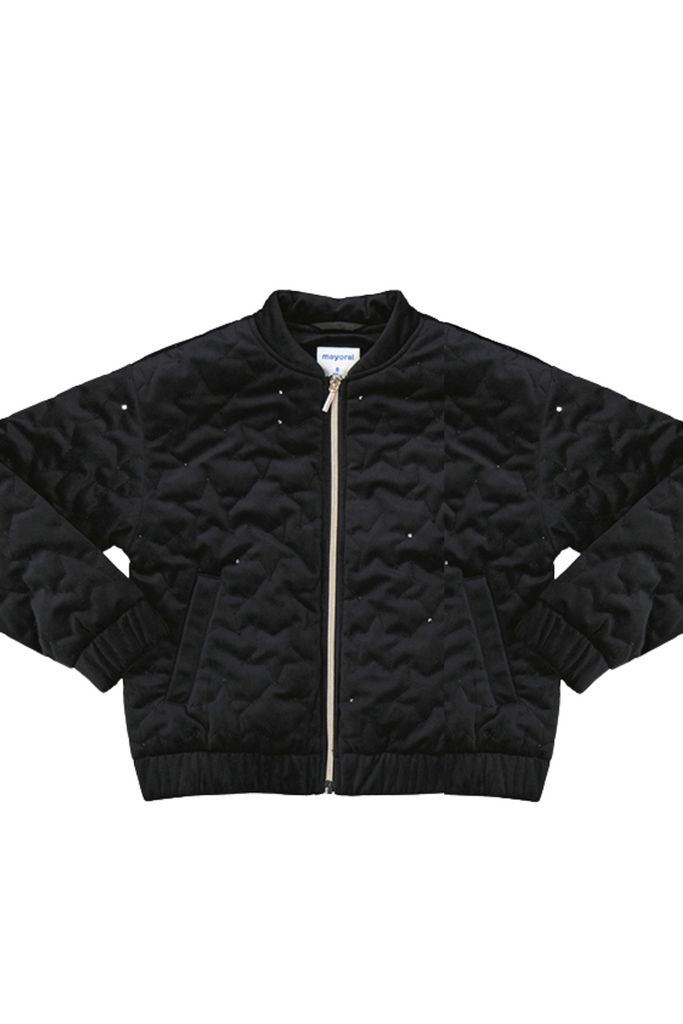 Black Quilted Jacket