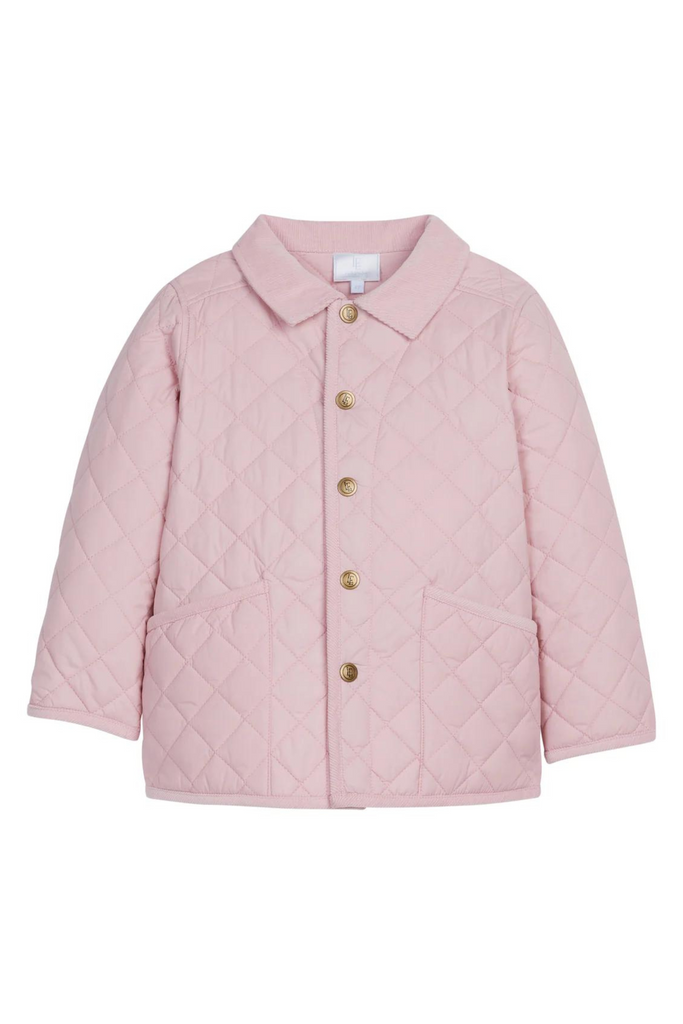 Little English - Classic Pink Quilted Jacket