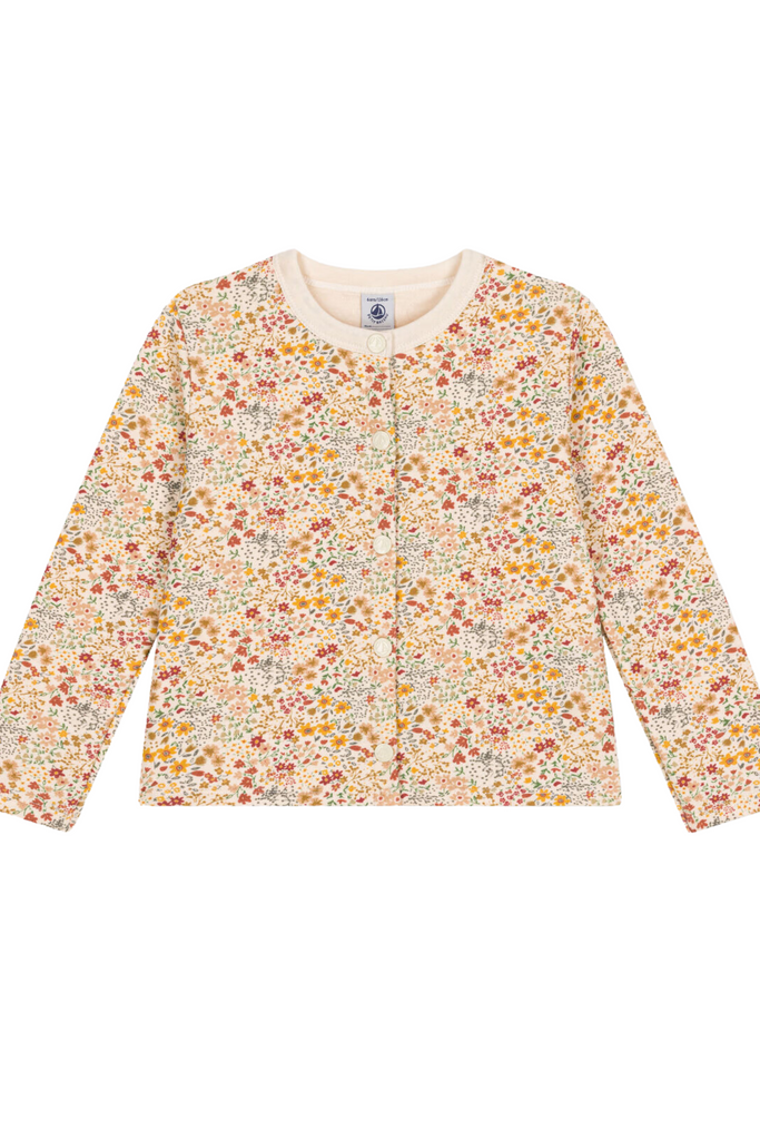 Petit Bateau - Multi Floral Cardigan