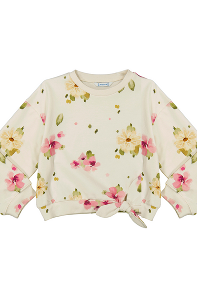 Chickpea Printed Pullover