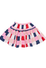 Pink Chicken - Navy Red Check Maribelle Skirt