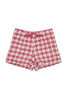 Blackcurrant Houndstooth Shorts