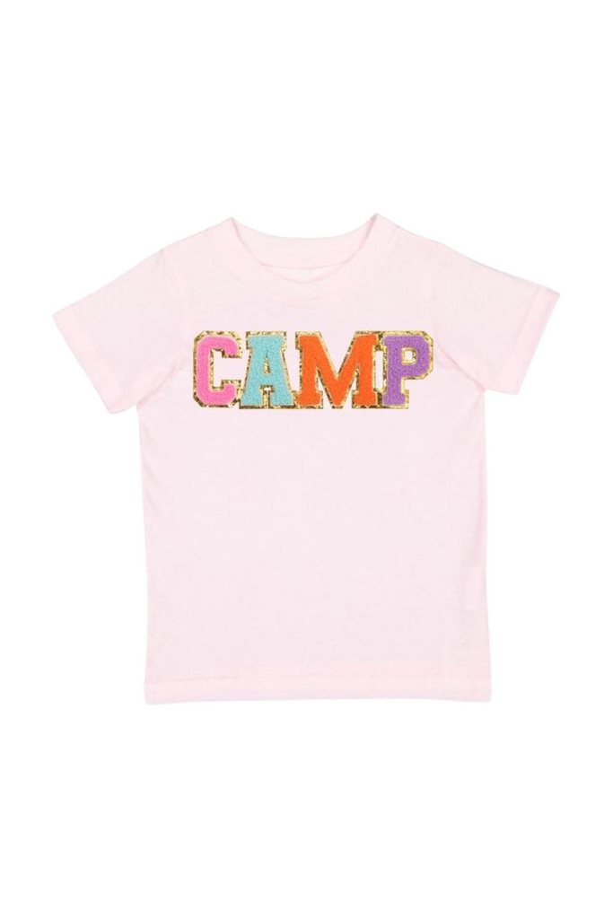 "Camp" Patch Short Sleeve T-Shirt