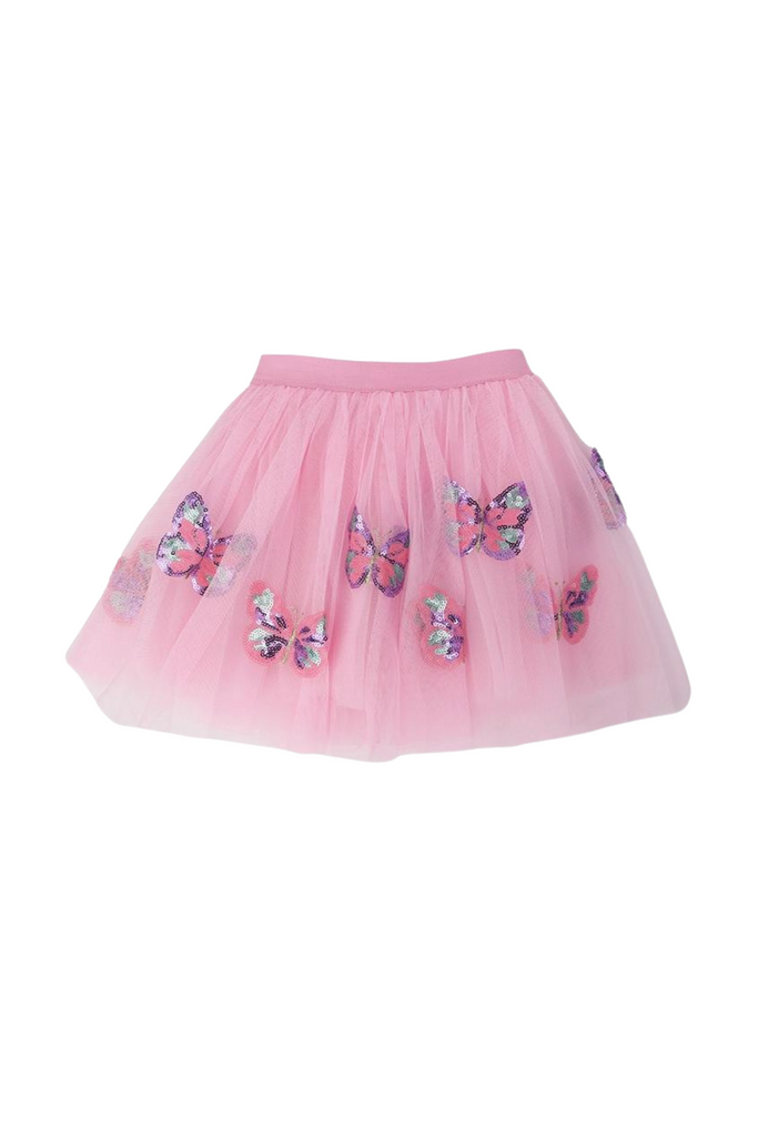 Pink Sequins Butterfly Tutu