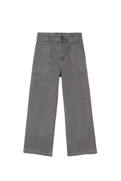 Shadow Flared Twill Pants