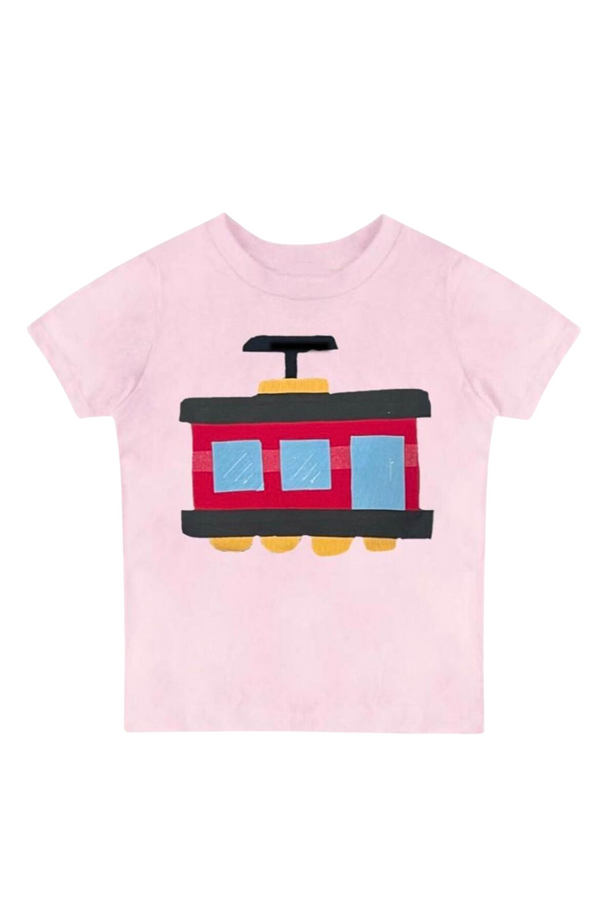 San Francisco Trolly Tee - Pink