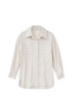 Molly Bracken - Offwhite Velvet Overshirt