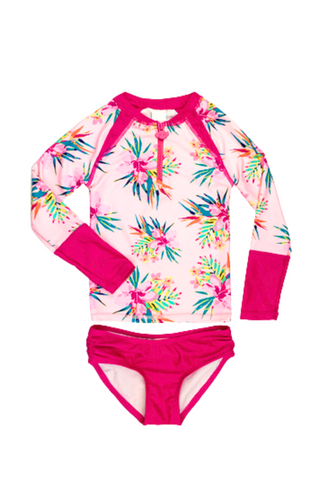 Appaman - Hibiscus Rash Guard Set