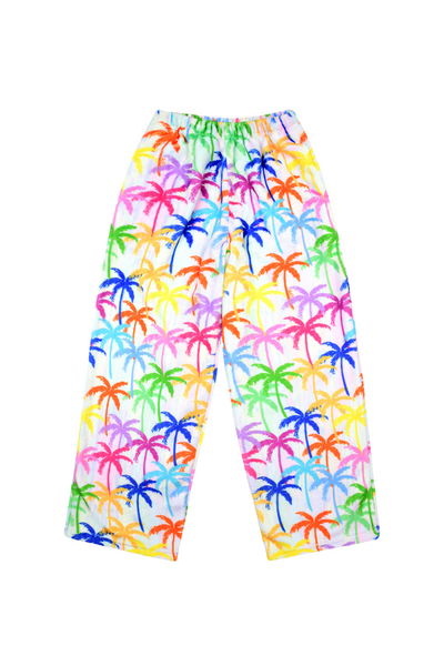 Corey Paige Palm Trees Plush Pants