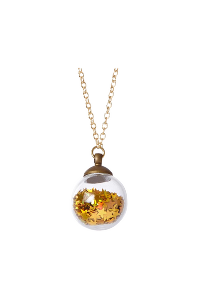 Star Power Crystal Ball Necklace