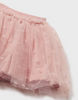 Blush Pleated Tulle Skirt