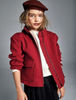 Cherry Woolen Coat