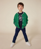 Petit Bateau - Green Varsity Jacket