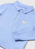 Blue Bear Applique Polo Shirt