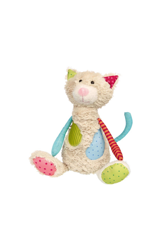 Patchwork Cat Plush Toy