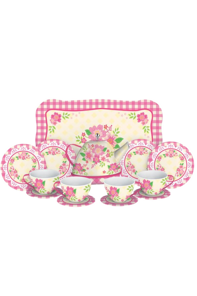 Fancy Tin Tea Set