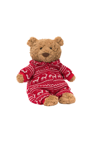 Jellycat - Bartholomew Bear Winter PJs