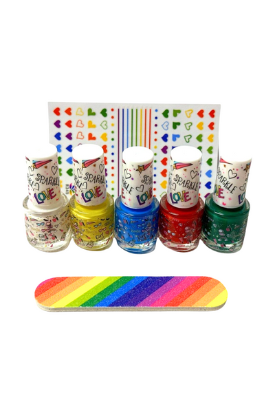 5PK Nail Polishes - Primary