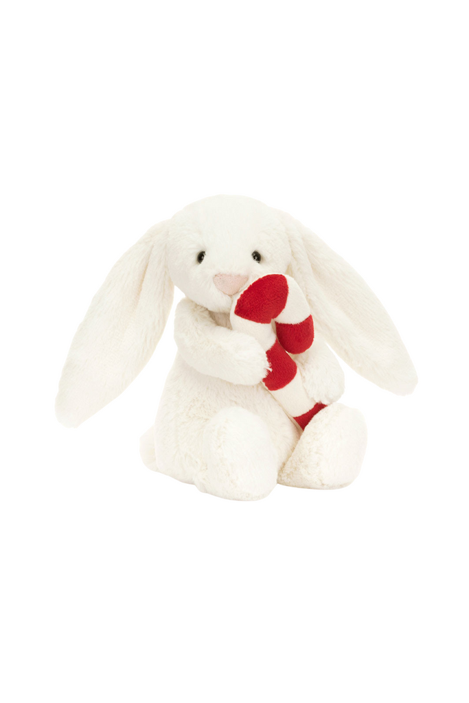 Jellycat - Bashful Bunny with Candy Cane