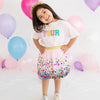 Fourth Birthday Patch Short Sleeve T-Shirt