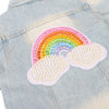 Lola And The Boys - Rainbow Pearl Denim Jacket