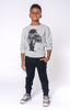 Appaman - Heather Mist Revel Crewneck