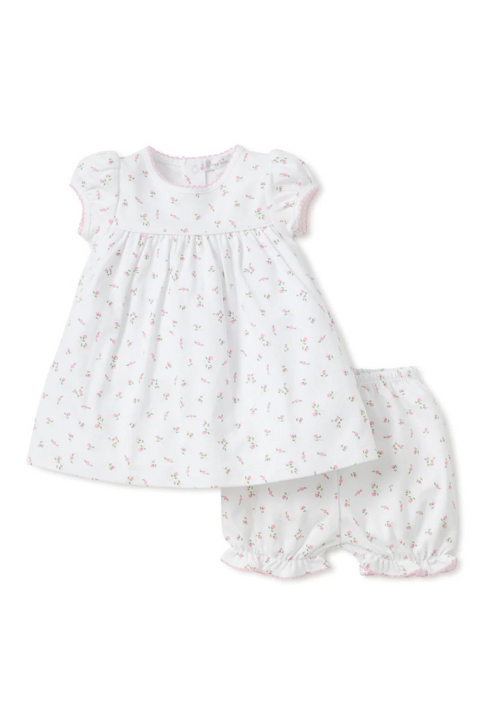 Garden Roses Dress & Bloomers Set