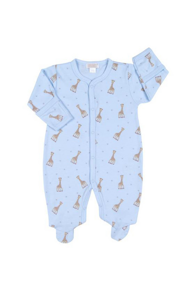 Sophie Giraffe Blue Footie