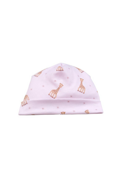 Pink Sophie Giraffe Cap