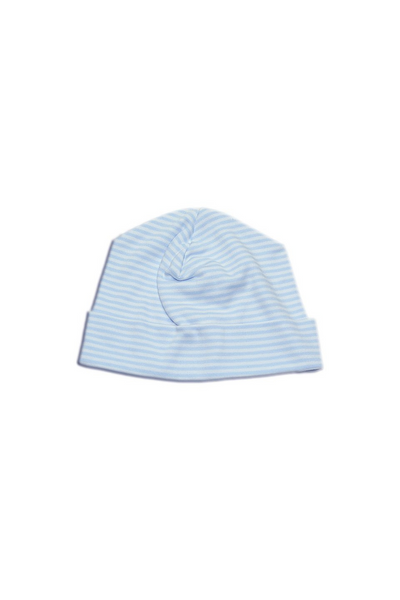 Light Blue Striped Hat