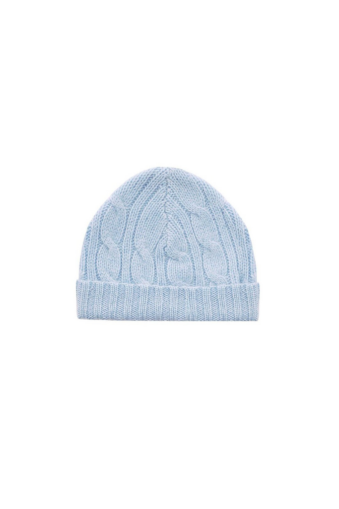 Blue Cashmere Hat