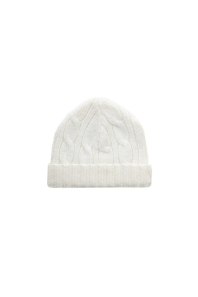 Ivory Cashmere Hat