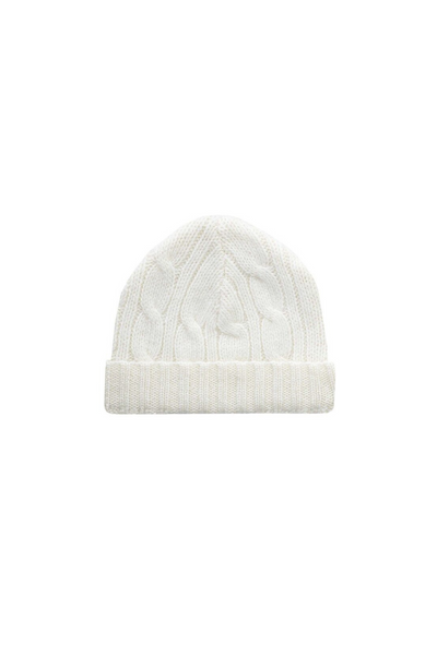 Ivory Cashmere Hat