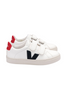 White Shoe W/ Black "V"