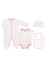 Heart Welcome Baby Set PNK